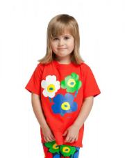 Marimekko Unikko T-Shirt Ukulene orange