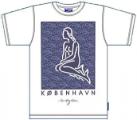 Bo Bendixen T-Shirt Kopenhagen Meerjungfrau weiß