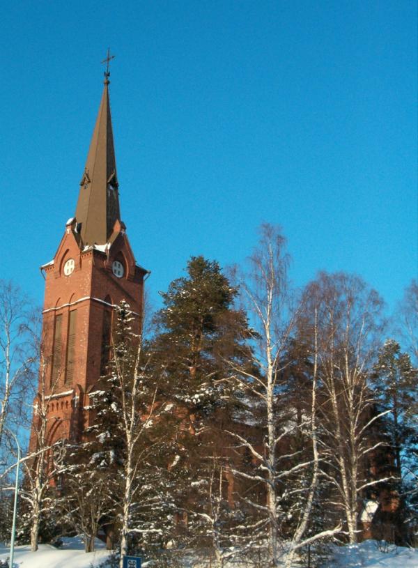 Kirche von Nurmes @wikipedia – Photo by Pertsaboy / Pertsaboy~commonswiki