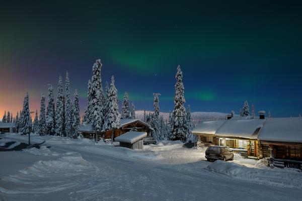 Nordlichter in Lappland