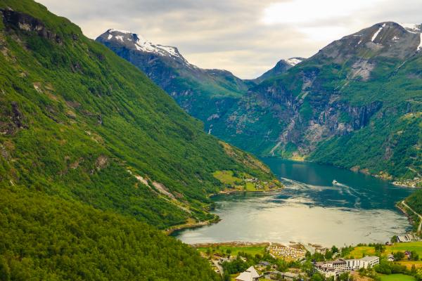 Der wundeschöne Geirangerfjord