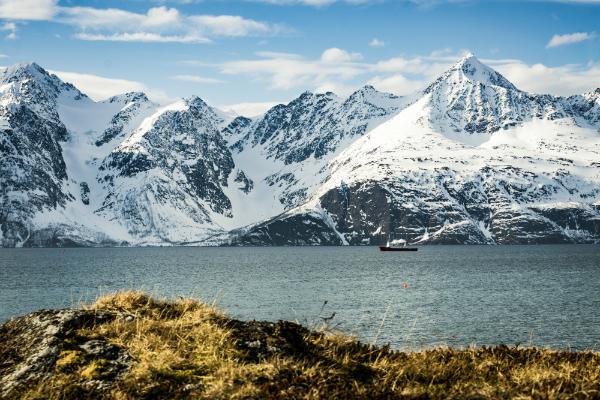 Der Lyngenfjord im Norden Norwegens