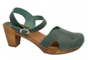 Sanita Clogs Wood Matrix Flex Sandale khaki