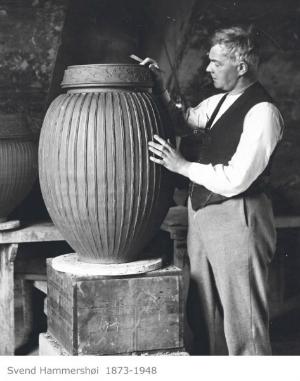 Kähler Design Hammershøi Vase Höhe 25 cm