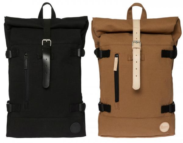 Enter Accessories Hiker Roll Top Canvas Rucksack