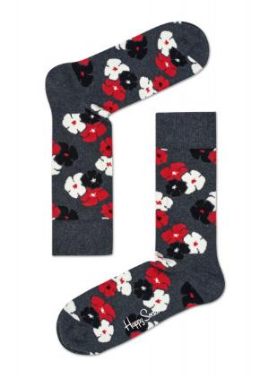 Happy Socks Kimono grau Struempfe