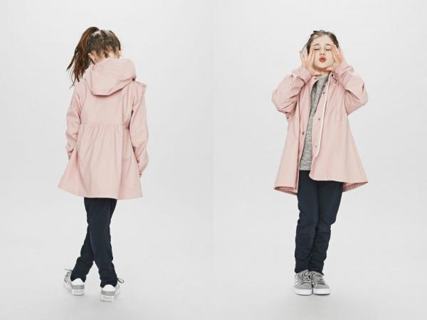 Sways Tulle Kinderregenjacke rosa