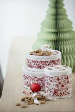 2-teiliges Weihnachts-Dosen-Set von Bjørn Wiinblad Bjorn Wiinblad Weihnachten Dosen Set 2 teilig