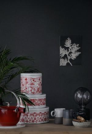 Weihnachtsdose von Bjørn Wiinblad | Durchmesser: 24 cm Bjorn Wiinblad Weihnachtsdose 24 cm
