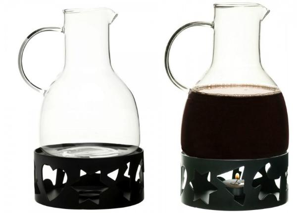 Sagaform Winter Gloeggkaraffe 1,3 Liter mit Stoevchen