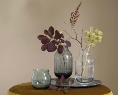 Kaehler Design Omaggio Vase Glas Hoehe 14 cm