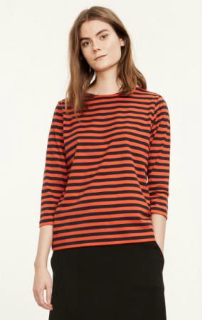 Marimekko Tasaraita Ilma T-Shirt blau orange limitiert