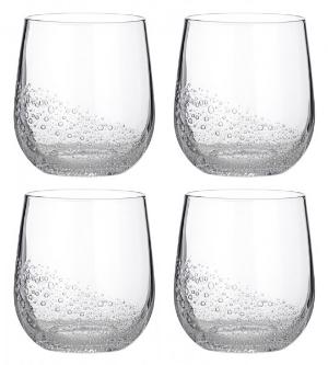 Broste Copenhagen Bubble Glas 0,35 l 4 Stueck