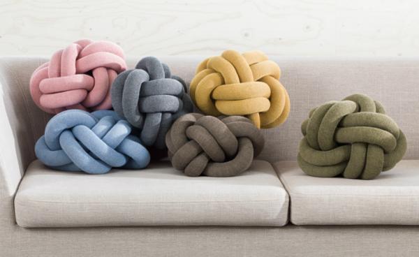 Design House Knot Kissen