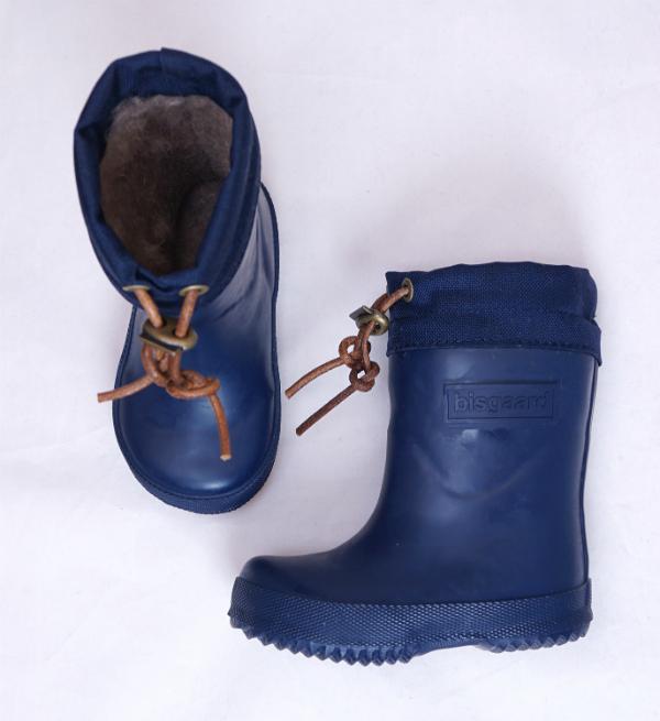 Bisgaard-Thermogummistiefel-blau