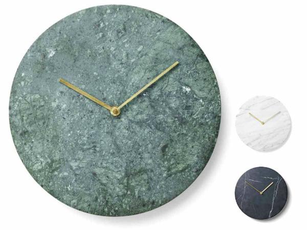 Menu-Marble-Wanduhr