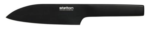 Stelton-Norstaal-Pure-Black-Santoku-Messer-Laenge-27-cm