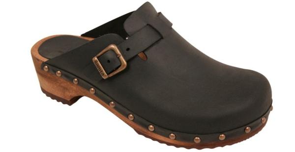 Sanita-Clogs-Holz-Kristel-offen-schwarz-5567