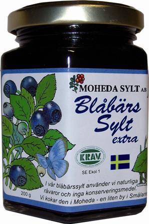 Moheda Bio Blaubeer Konfitüre extra 200 g