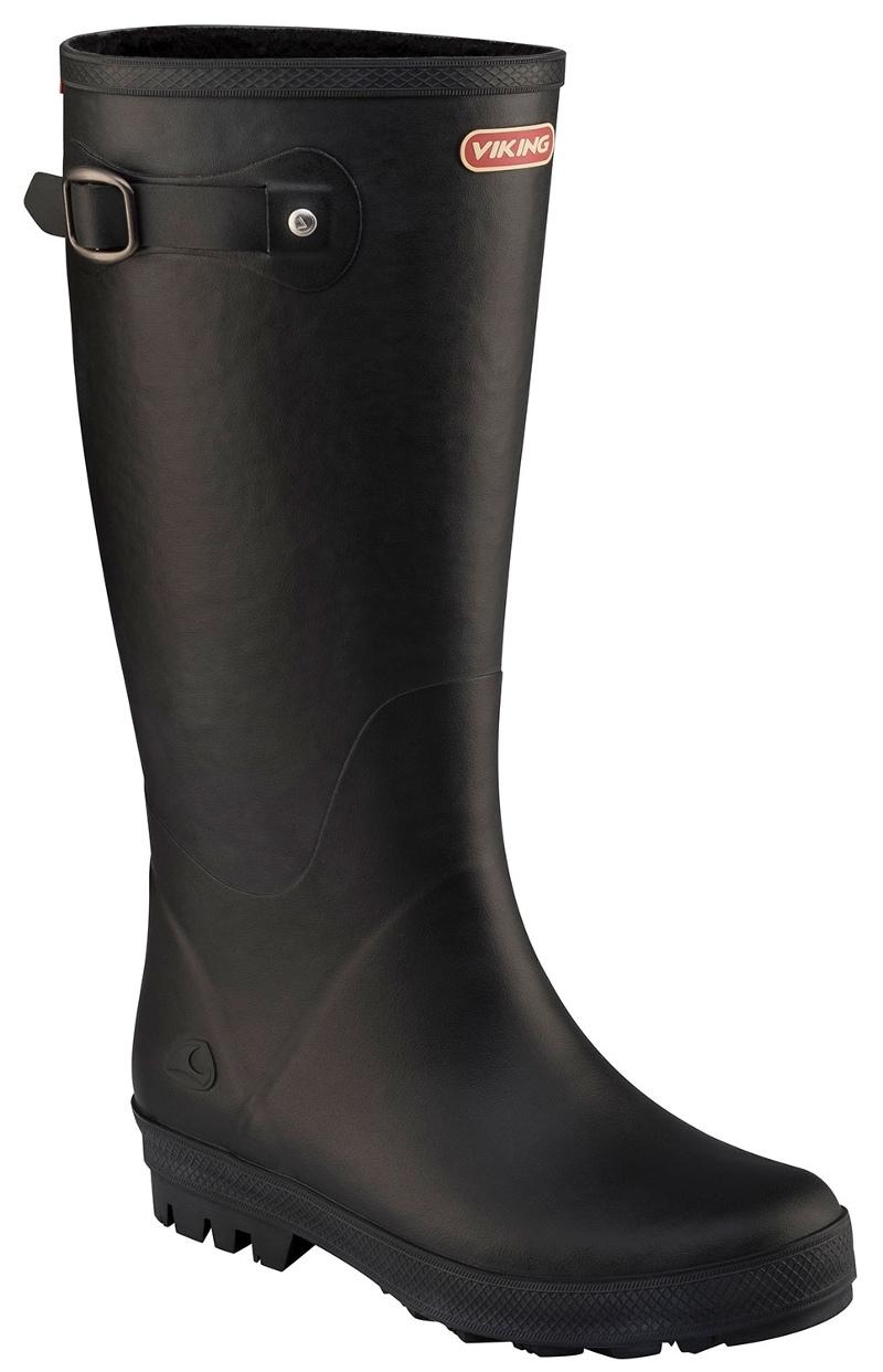 Viking Footwear Damen Winter Gummistiefel schwarz Foxy