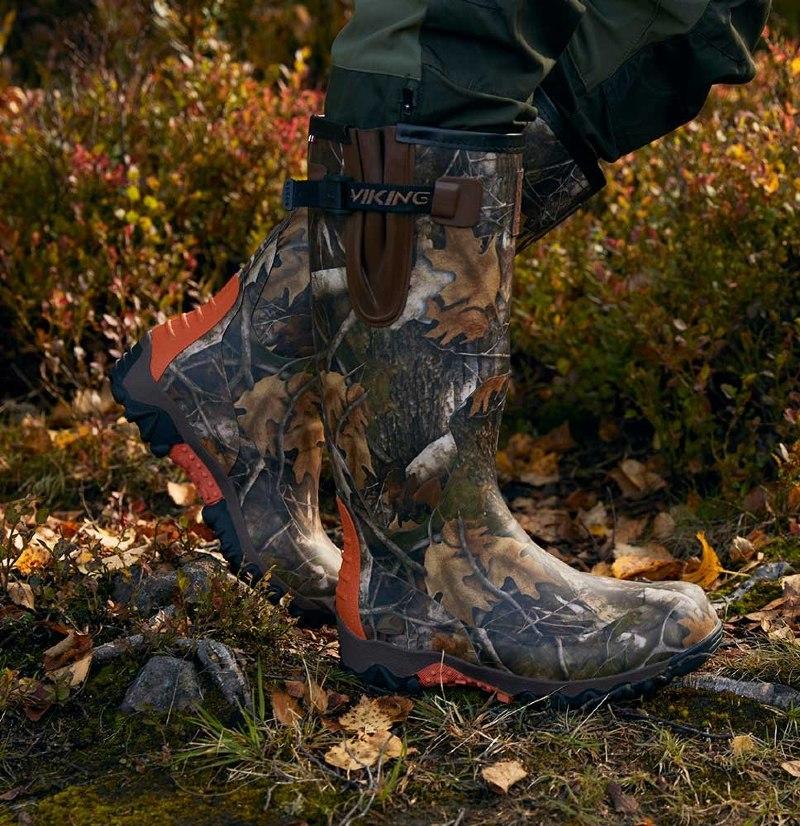 Viking Footwear Unisex Gummistiefel Camouflage Muster Trophy Camo V