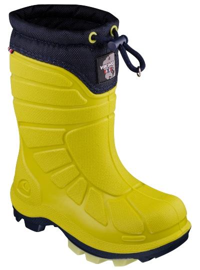 Viking-Footwear-Thermogummistiefel-Extreme-lime-marine-18426