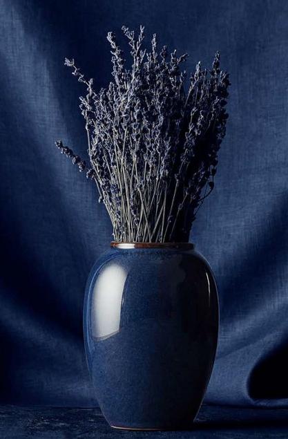 Bitz-Steingut-Vase-Hoehe-20-cm-blau