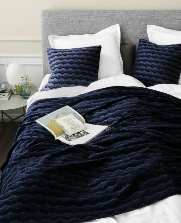 Georg-Jensen-Damask-Kubus-Tagesdecke