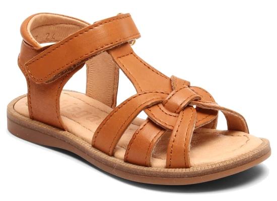 Bisgaard Maedchen Kindersandale mit Klettverschluss Bex cognac kindersandalen-und-sneaker