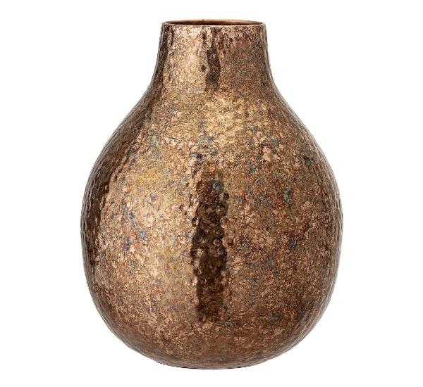 Bloomingville Vase Messing Hoehe 33 cm skandinavische fruehlingsdeko