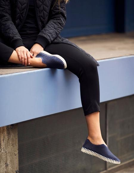Ilse Jacobsen Damen Slipper TULIP navy