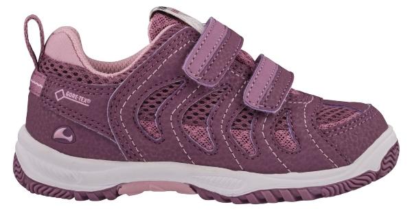 Viking Footwear Unisex Kinder Sneaker Cascade II GTX farbige Sohle bordeaux