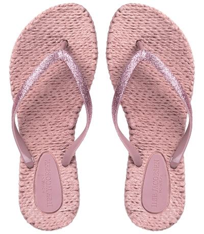 Ilse Jacobsen Damen Zehenlatschen CHEERFUL01 misty rose flip-flops-cheerful