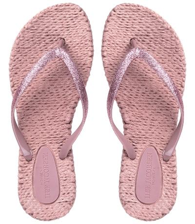 Ilse Jacobsen Damen Zehenlatschen CHEERFUL01 misty rose flip-flops-cheerful