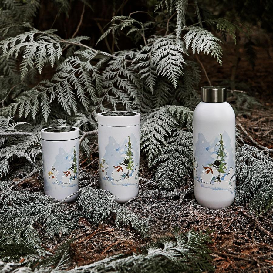Stelton Mumin To Go Click Becher doppelwandig 0,2 l weiss
