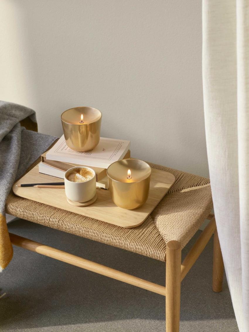 Stelton Solis Öllampe Höhe 10 cm