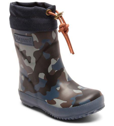 Bisgaard-Kinder-Thermogummistiefel-Camouflage-blau