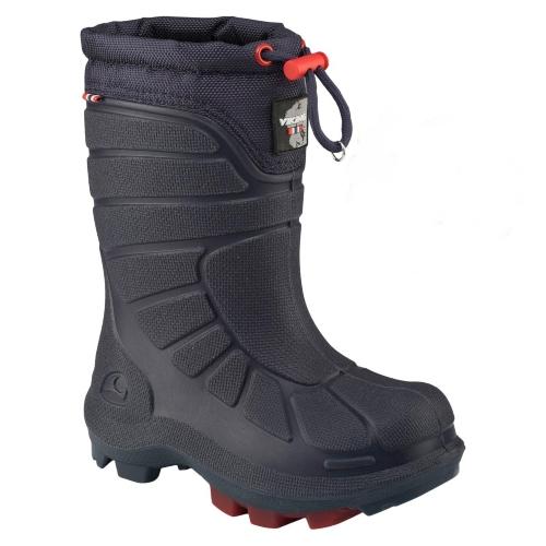 Viking-Footwear-Unisex-Kinder-Damen-Thermogummistiefel-Extreme-marineblau-rot