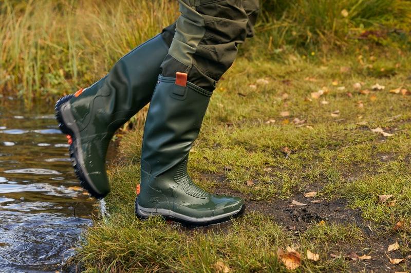 Viking Footwear Unisex Gummistiefel gruen, schwarz Elk Hunter leicht