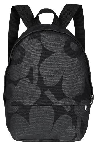 Marimekko Unikko Enni Rucksack schwarz, schwarz