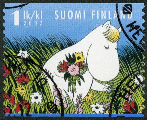 Mumin Briefmarke