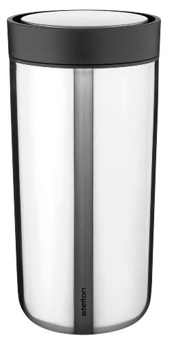 Stelton To Go Click Becher doppelwandig 0,5 l Edelstahl