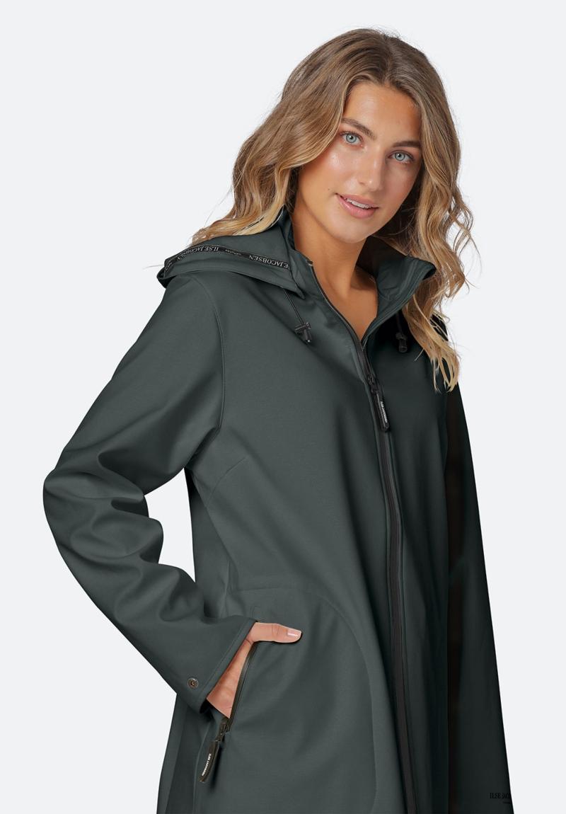 Damen Regenmantel Soft Shell RAIN128