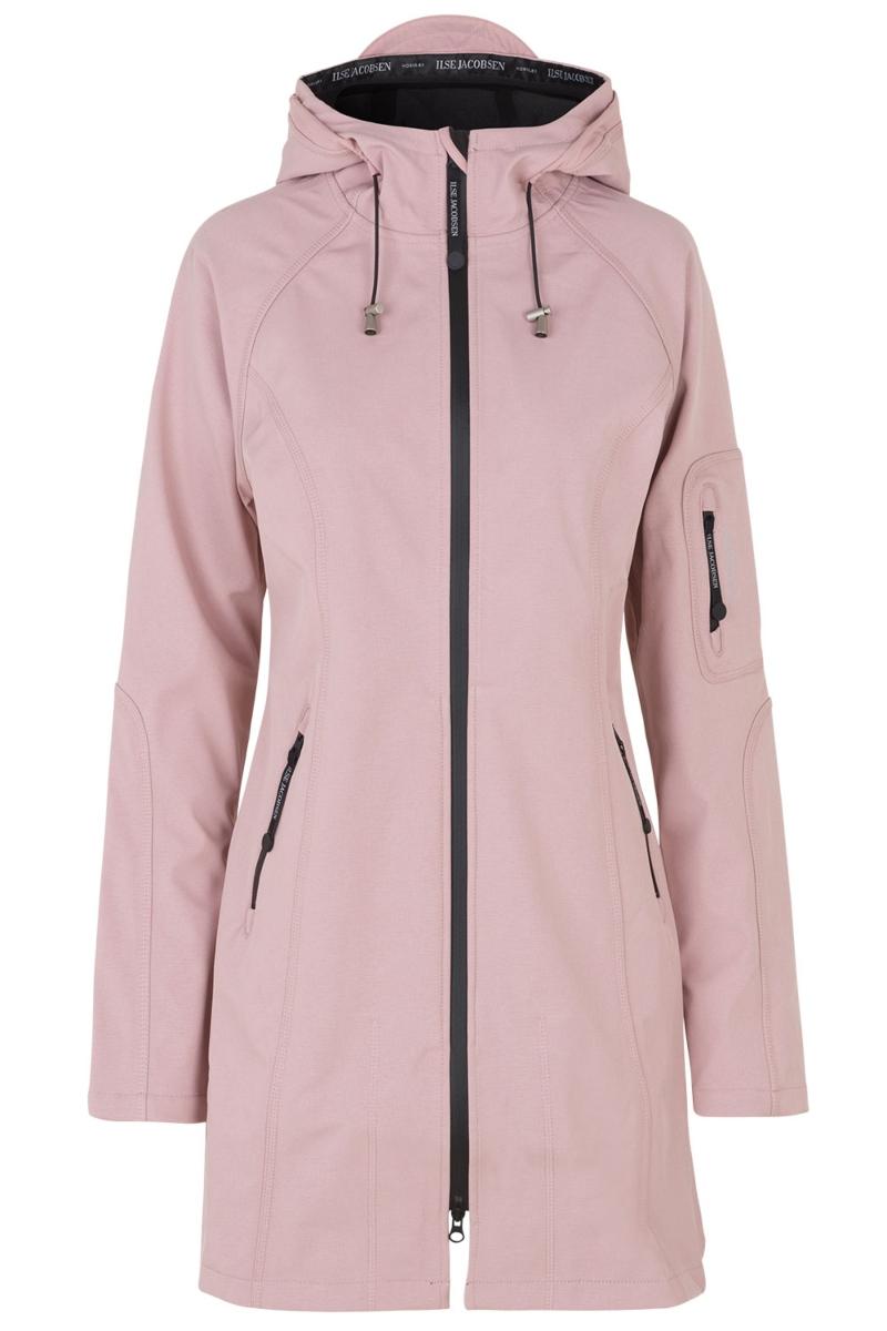 Ilse Jacobsen Damen Regenmantel kurz Soft Shell RAIN37 rain-coats