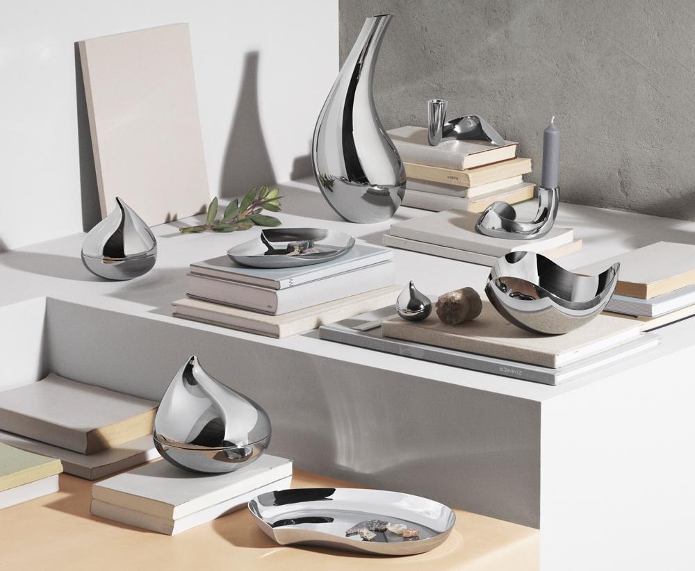 Georg Jensen Bloom Kerzenständer 2 Stk. - Wohndeko-Ideen auf Skandinavisch