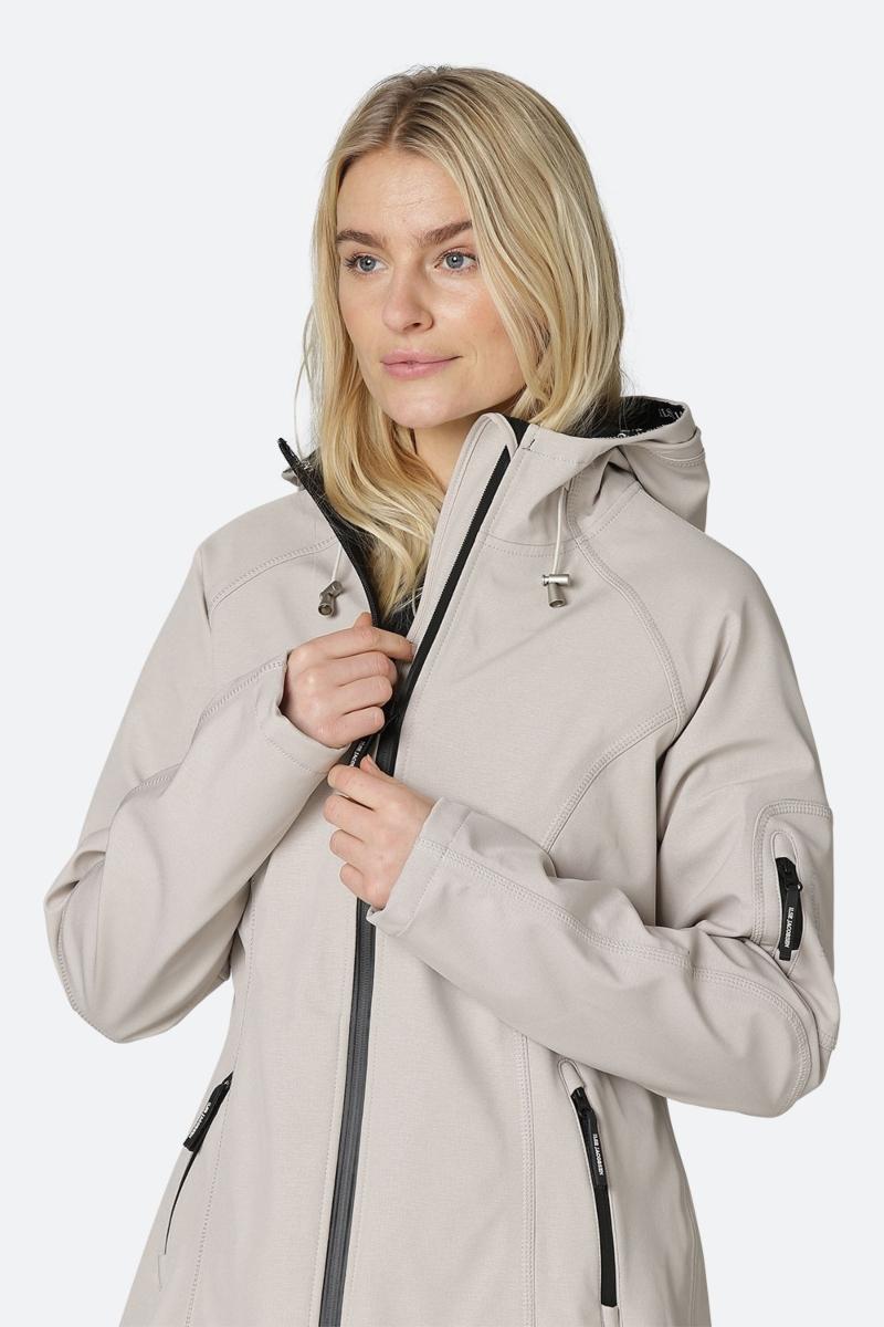 Ilse Jacobsen Damen Regenmantel kurz Soft Shell RAIN37