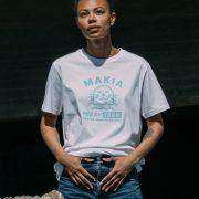 Makia Clothing Unisex T-Shirt mit Print Airisto Special Edition für die Schäreninseln und Seen