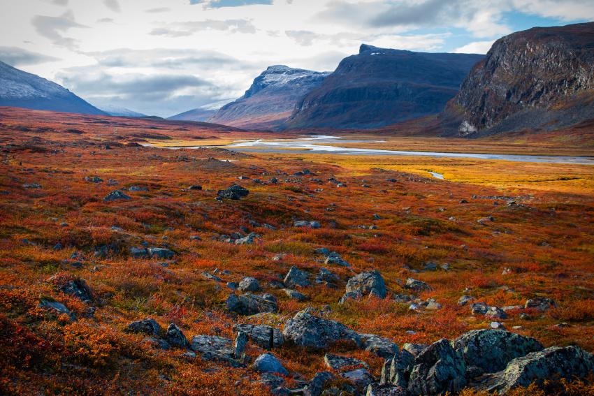 Kungsleden in Schweden