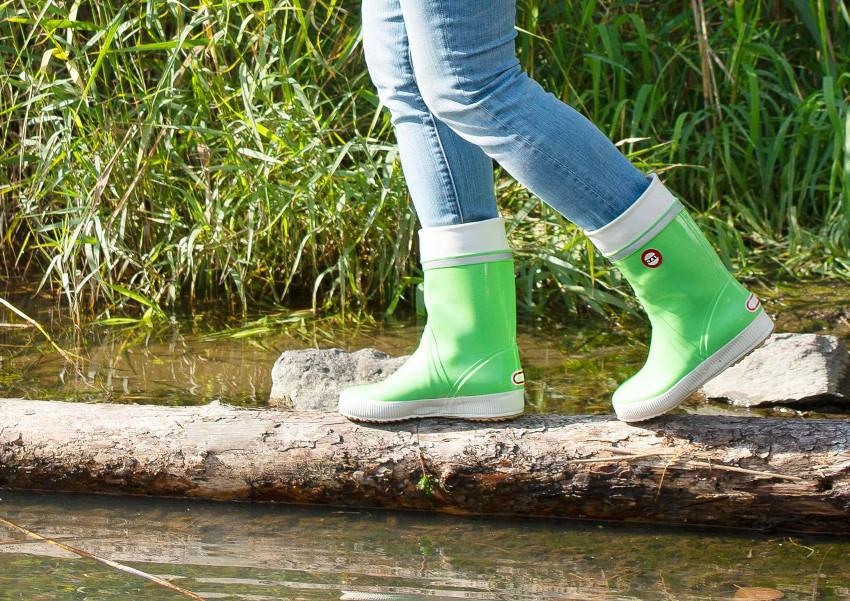 Nokian Footwear Unisex Gummistiefel Hai Hellgrün - Gummistiefelwetter