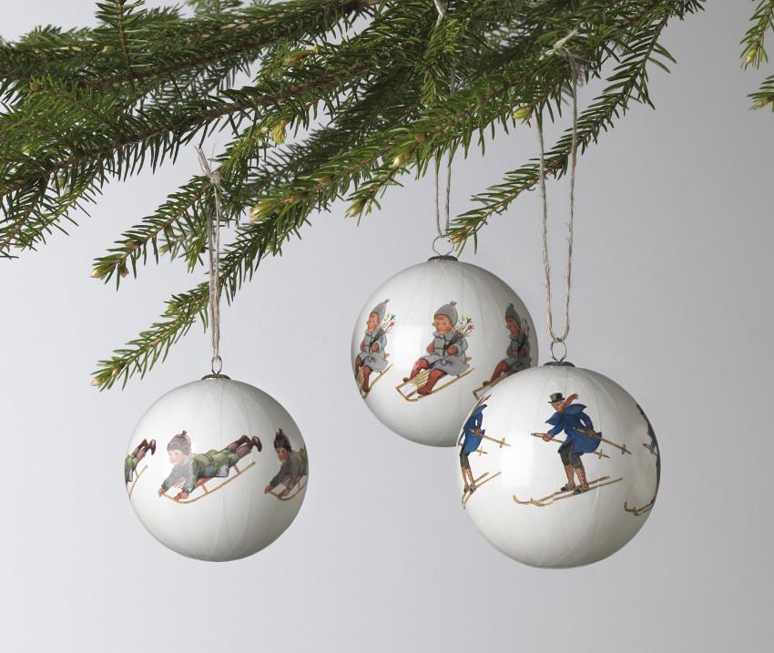 Design House Elsa Beskow Christbaumkugel 3 Stk. Onkel Blau & Co.